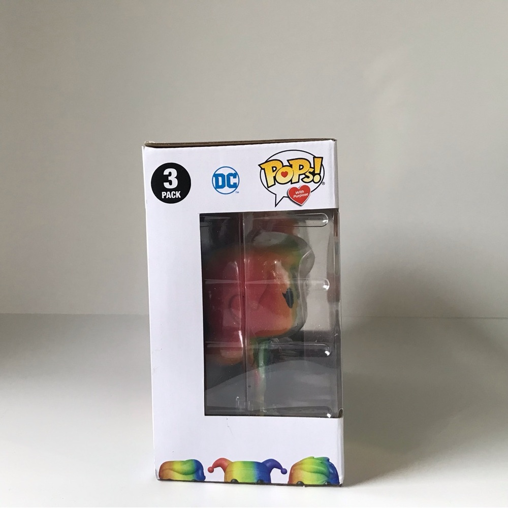 Funko Pop! Heroes: DC Comics Pride 3 Pack Poison Ivy Harley Quinn Robin Walmart - Picture 5 of 7